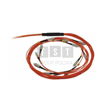 8004 0 511-12 Zakończenie włókna SM - 12 wtyków SC/PC