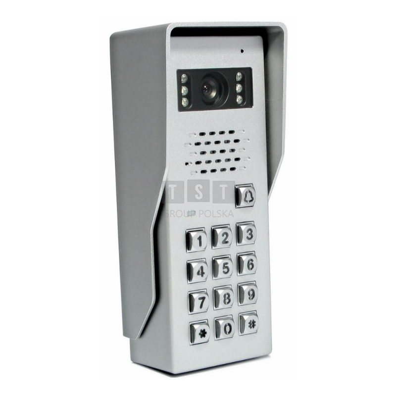 S50D Bramofon 1-przyciskowy, natynkowy, wandaloodporny, szyfrator, regulacja obiektywu,VIDOS