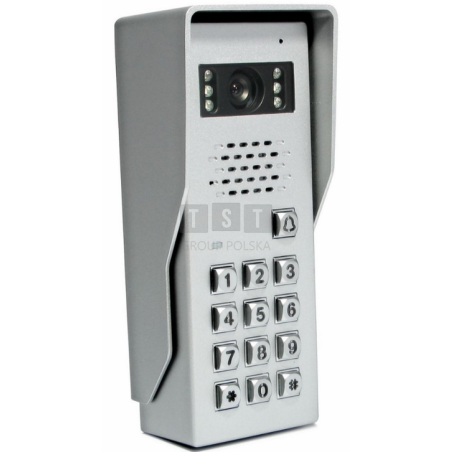 S50D Bramofon 1-przyciskowy, natynkowy, wandaloodporny, szyfrator, regulacja obiektywu,VIDOS