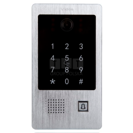 S20DA Bramofon 1-przyciskowy, wbudowany czytnik kart