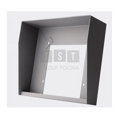 DA-1-SILVER Obudowa stalowa, natynkowa, jednosegmentowa, kolor srebrny, LASKOMEX