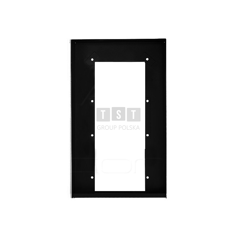 DA-2V-BLACK Obudowa stalowa, dwu segmentowa, pionowa, kolor czarny, LASKOMEX