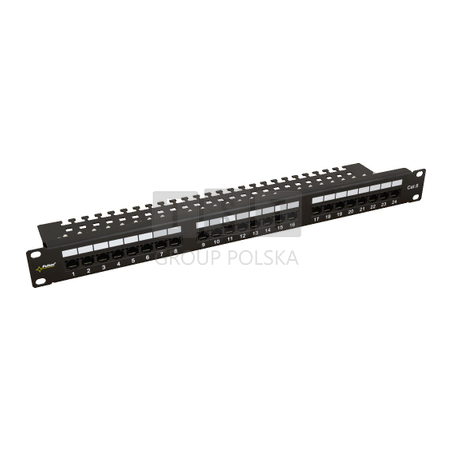 RP-U24V6 Patch panel 24 porty