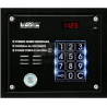 CP-3103TP-BLACK Panel audio z czytnikiem kluczy "Dallas", kolor czarny, 4 wejścia, maksymalnie 64 klatki, Laskomex
