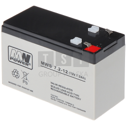 AKUMULATOR 12V/7.2AH-MWS
