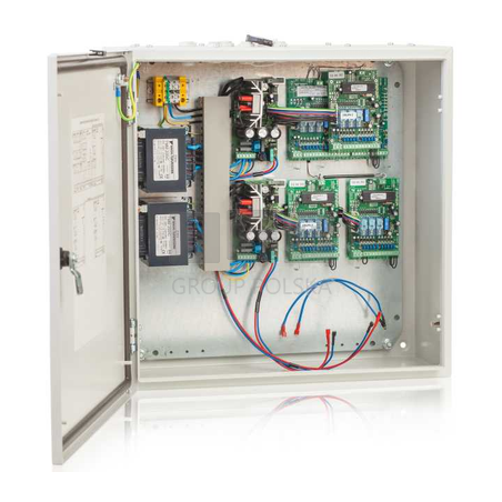 AFG-2004/32A 2L4G Centrala oddymiania 32A, 2 linie-4 grupy