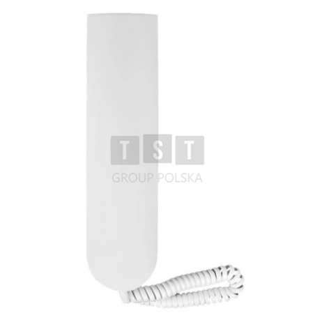 LM-8/W-7-WHITE Unifon cyfrowy z wyłącznikiem, wersja z funkcją 3-pozycyjnej regulacji wywołania, biały, LASKOMEX