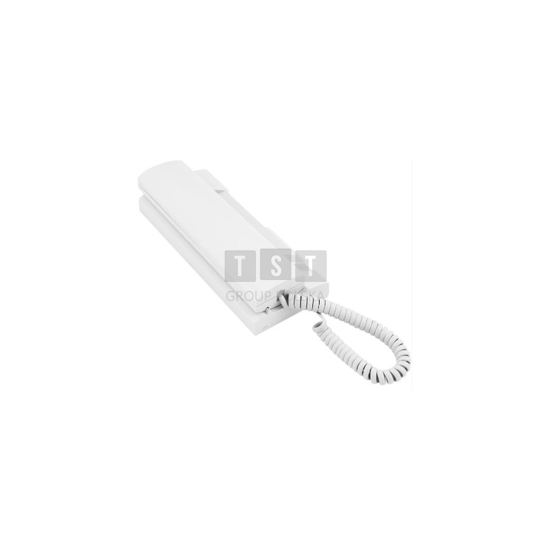 PC512-BIAŁY Unifon cyfrowy z dwoma przyciskami , sygnalizacja diodą LED, regulacja głośności, PROEL