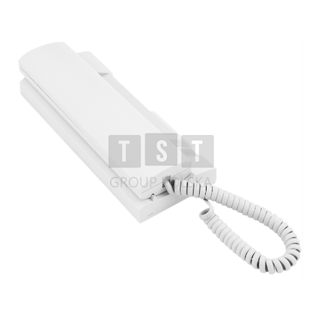 PC512-BIAŁY Unifon cyfrowy z dwoma przyciskami , sygnalizacja diodą LED, regulacja głośności, PROEL