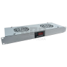 SA-F-1U-2-T-S Panel wentylacyjny 19" 1U, 2 wentylatory