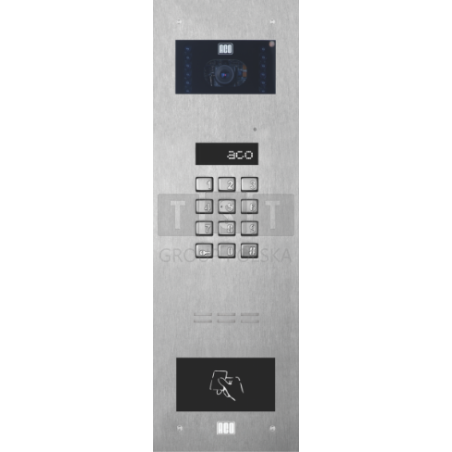 INSPIRO 6+ Panel domofonowy  (Centrala Master), do instalacji cyfrowych do 1020 lokali, ACO