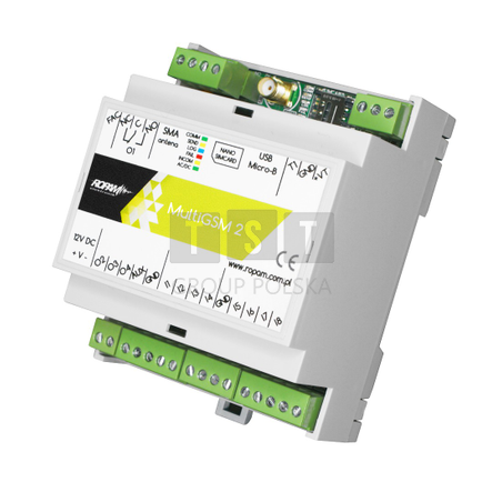 MultiGSM-D4M 2 Moduł powiadomienia i sterowania GSM