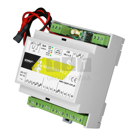 MultiGSM-PS-D4M 2 Moduł powiadomienia i sterowania GSM