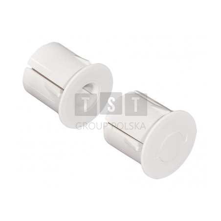 MC 300-S31W Para kołnierzy montażowych, zatrzaskowych