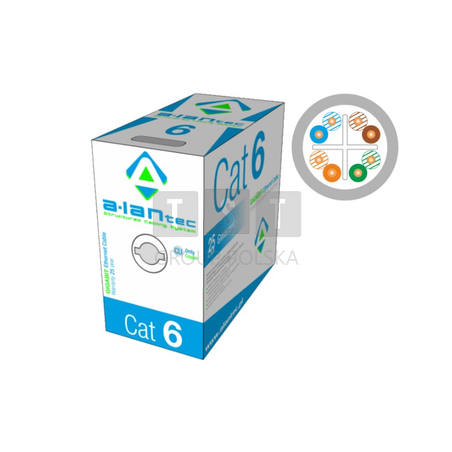 KIU6LSOH305 Kabel U/UTP kat.6, 305m