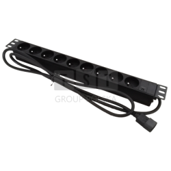 PZ09U Listwa zasilająca 19"...