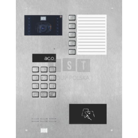 INSPIRO 901S+ Panel domofonowy (Centrala Slave),do instalacji cyfrowych do 1020 lokali, ACO