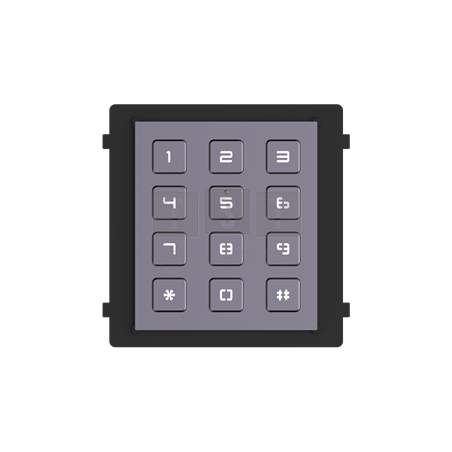 DS-KD-KP Moduł z szyfratorem, zas. 12VDC z innego modułu, IK7,  IP65, HIKVISION