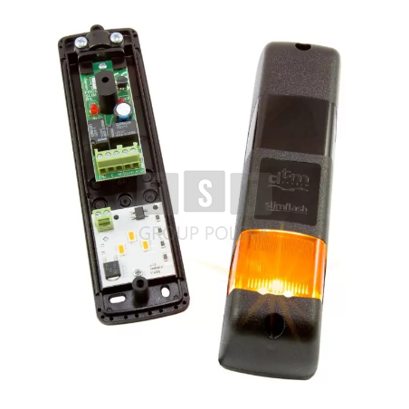 SLIMFLASH Fotokomórka w wąskiej obudowie 38mm, DTM