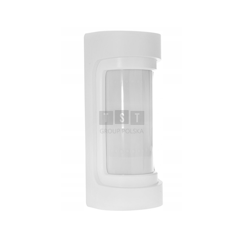 VXS-DAM-X5(W) Zewnętrzna czujka PIR+MW z antymaskingiem, biała