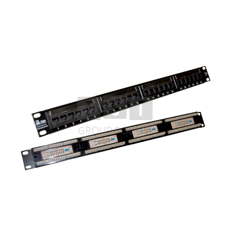 PK003 Patch panel UTP kat.5e 24 porty