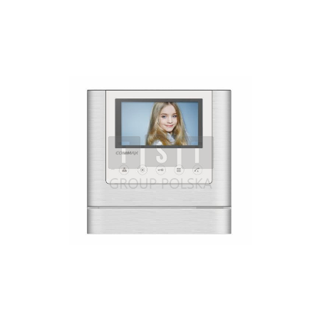 CDV-43M(DC) WHITE Monitor do systemów analogowych 4,3" , COMMAX