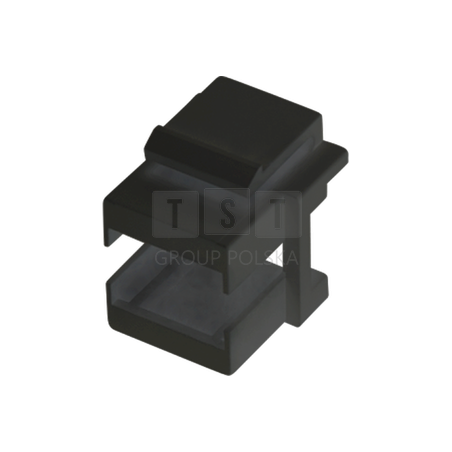 MKA-SC-C Adapter keystone na SC simplex/LC duplex, czarny