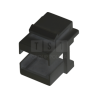 MKA-SC-C Adapter keystone na SC simplex/LC duplex, czarny