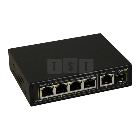SFG64F1 Switch 6-portowy (4xPoE)