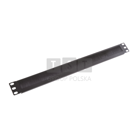 PK047 Przepust szczotkowy 1U 19" ALANTEC