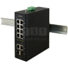 ISF108 Switch przemysłowy ISF108 (8xPoE, 2xComb