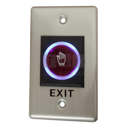 YPW12DPL Przycisk wyjścia podtynkowy, bezdotykowy