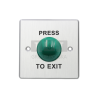 YPW14WDK-G Przycisk wyjścia podtynkowy, metalowy, grzybkowy
