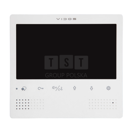 M1023W Monitor wideodomofonowy kolorowy, 7'. VIDOS'