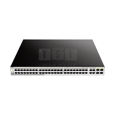 DGS-1210-52MP Switch D-Link 48 porty PoE Gigabit 370W