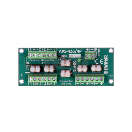 APS-4Zo/4P Ogranicznik przepięć 4 zewnętrznych czujek