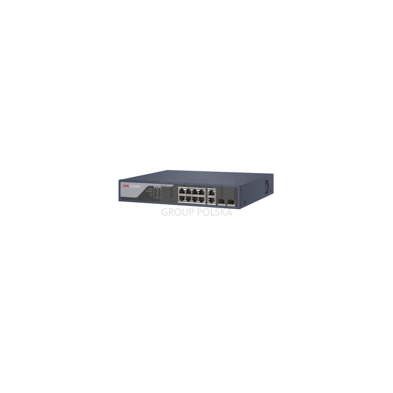 DS-3E1310P-SI Switch PoE GB 10 portowy, 8xPoE