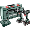 Metabo Combo Set 2.8.2 18V Wiertarko-wkrętarka BS 18 L + Zakrętarka SSD 18 LT 200 BL + Walizka ładowarka 1x2Ah 1x4Ah