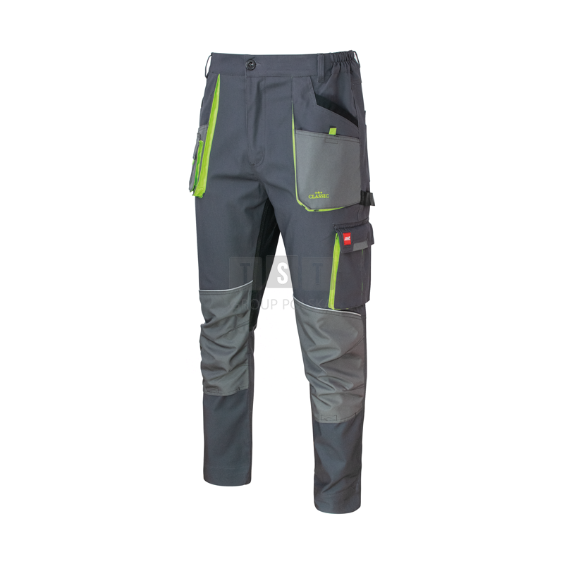 ART-MAS STRETCH SLIM MOCNE WYGODNE FUNKCJONALNE SPODNIE ROBOCZE DO PASA MĘSKIE R. 58