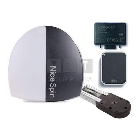 Zestaw NICE SPIN 23 do bram garażowych