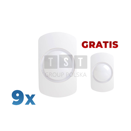ZZ-9+1-CAPTURE-P15 9 czujek CAPTURE-P15 + 1 GRATIS