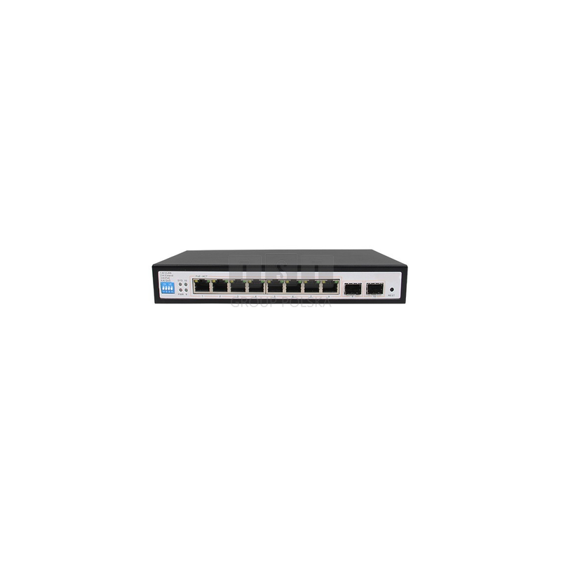 Switch zarządzalny PoE 8+2 SFP SPEM008A-2F