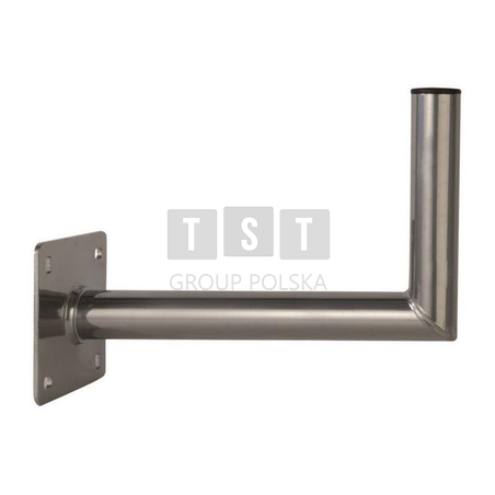 UCHWYT ŚCIENNY KĄTOWY AL USL-48/450AL ALUMINOWY CORAB