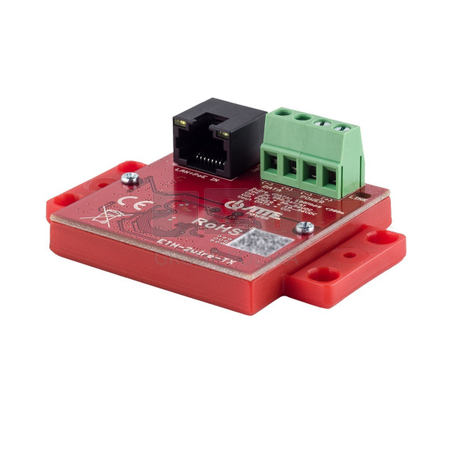 Zestaw do transmisji LAN + PoE po 2 przewodach 100Mbps do 300m ETH‑2wire‑SET