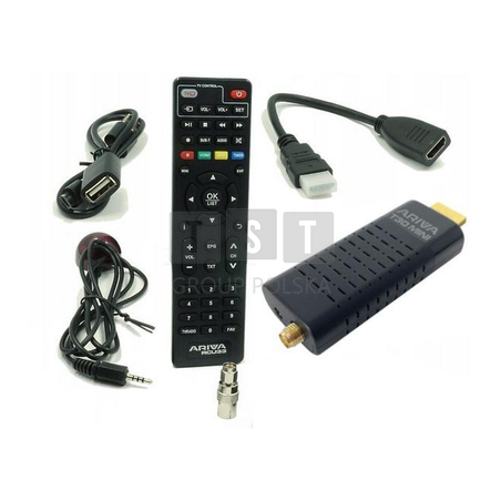 Tuner DVB-T/T2 Ferguson Ariva T30 H.265 Mini