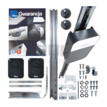 Zestaw NICE SPIDO 600 do bram garażowych (łańcuch SR16C - 2x 1.6m)