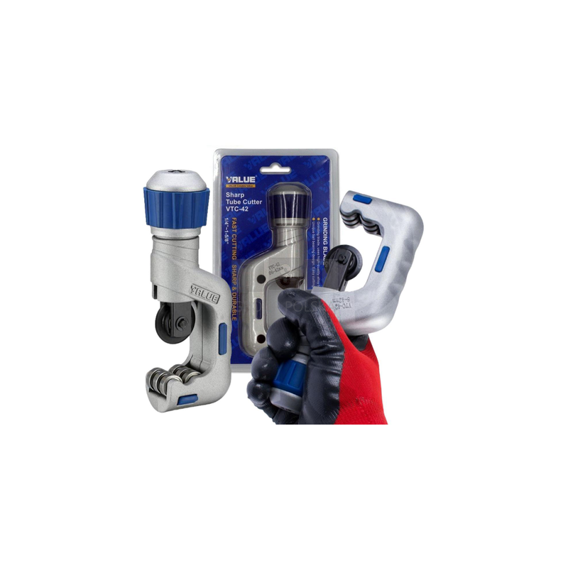 NÓŻ DO RUR MIEDZIANYCH VALUE VTC-42 1/4” - 1 5/8” (6 - 42 MM)