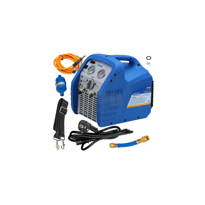 STACJA ODZYSKU CZYNNIKA CHŁODZNICZEGO Z GRUPY HFC oraz HCFC VALUE VRR12L-OS-R32