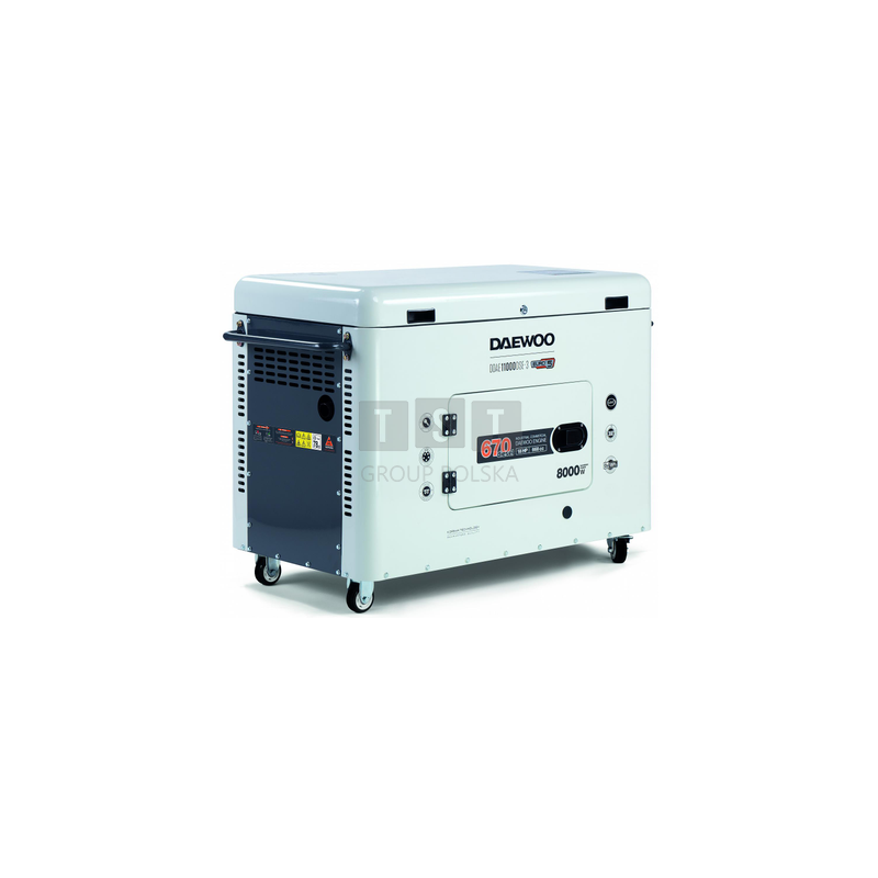AGREGAT PRĄDOTWÓRCZY DIESEL DAEWOO DDAE 11000DSE-3 7.5kW
