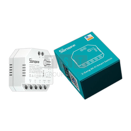 SONOFF sterownik 2-kanałowy roletowy 10A WiFi DUAL R3 LITE